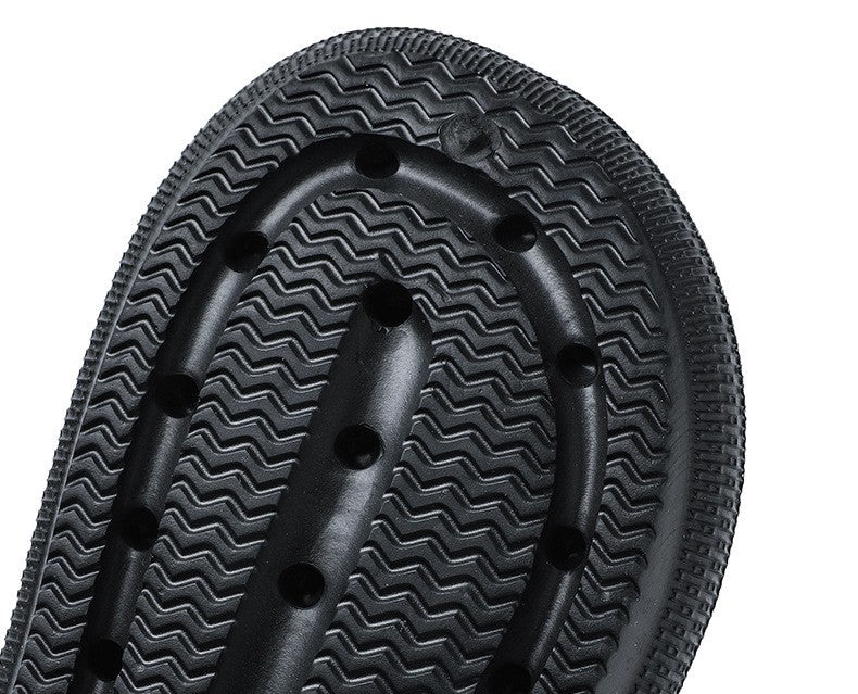 thick bottom warm slide slippers, view 4 - MRSLM
