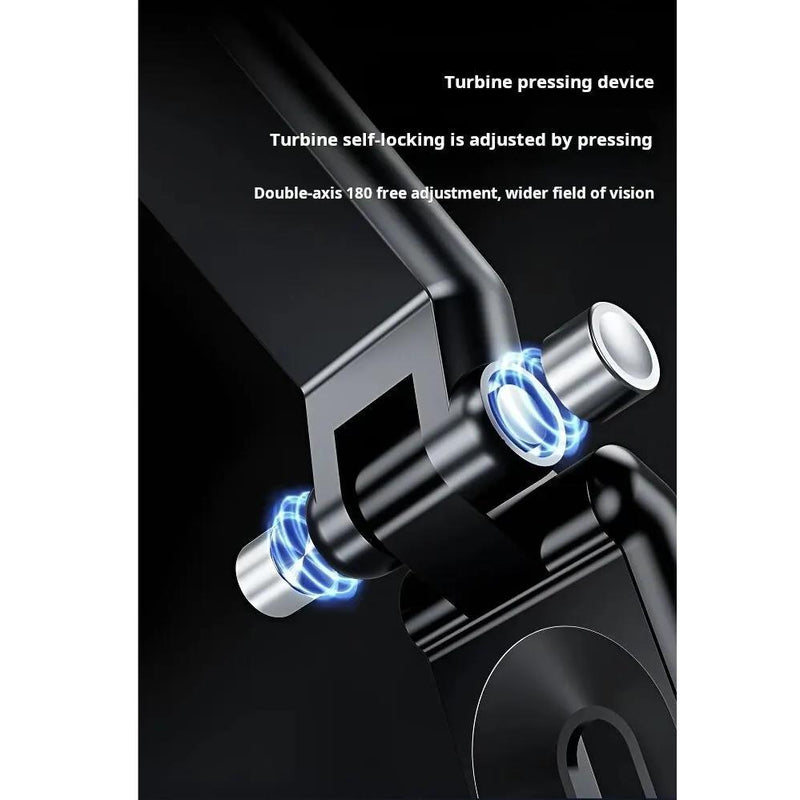 Rearview mirror car phone mount, view 7 - MRSLM