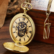 skull mechanical pocket watch - MRSLM