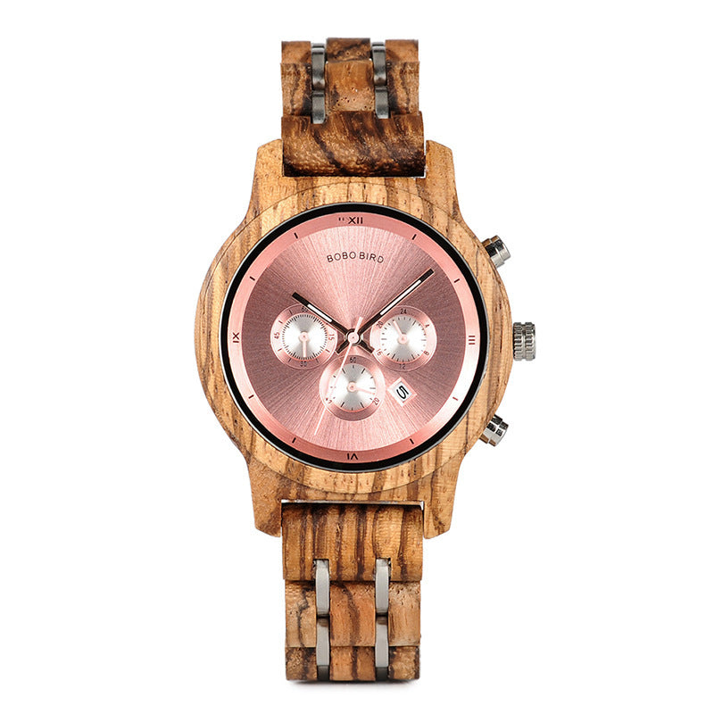 business wood case watch, view 9 - MRSLM
