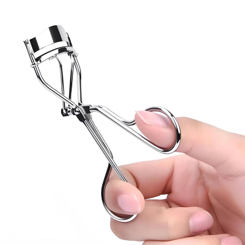 silver stainless steel eyelash curler, view 6 - MRSLM
