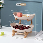modern layered fruit tray, view 5 - MRSLM