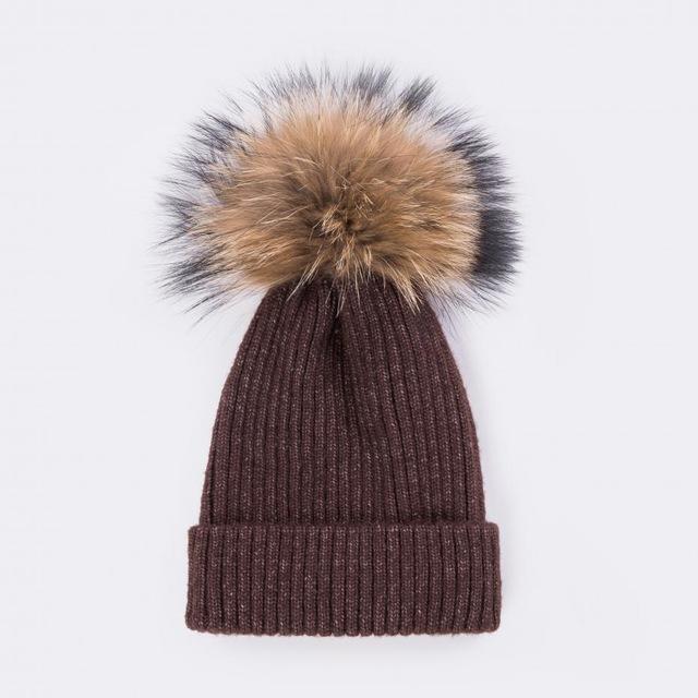 pompom beanie hat, view 3 - MRSLM