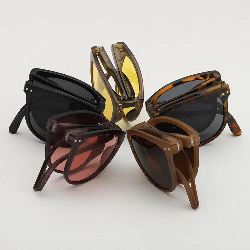 Chic folding sunglasses for women, view 12 - MRSLM