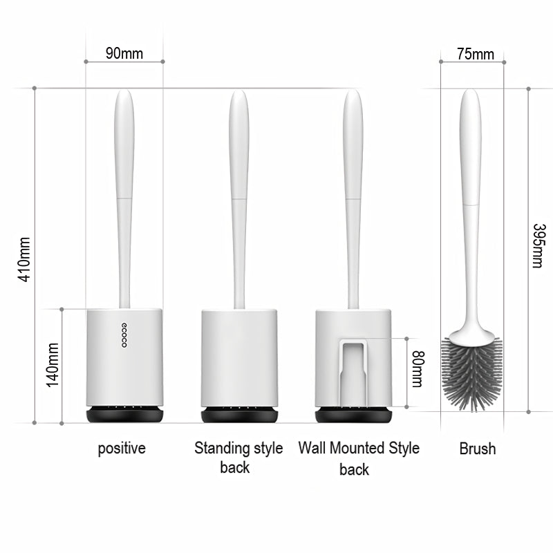 tpr toilet brush set with holder, view 7 - MRSLM