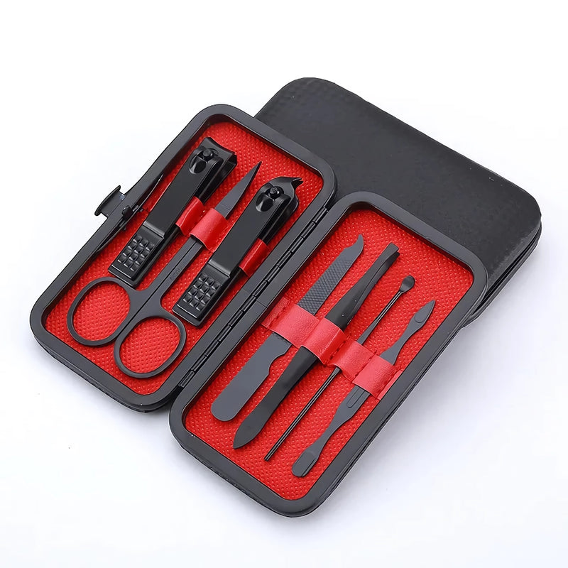 7-piece professional nail clippers kit, view 2 - MRSLM