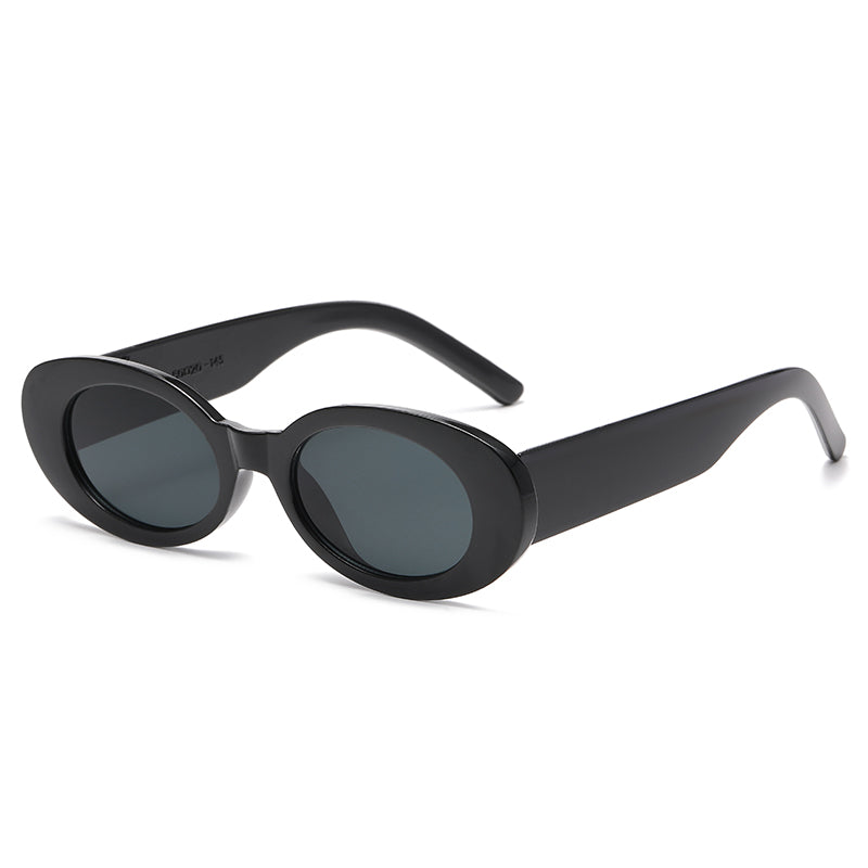 small oval retro sunglasses, view 8 - MRSLM