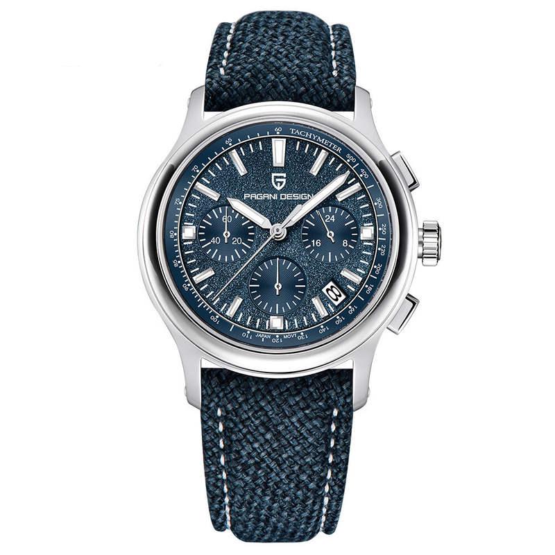 men's sports chronograph quartz watch, view 4 - MRSLM