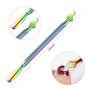 chameleon rainbow cuticle pusher, view 2 - MRSLM