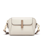 Small square leather crossbody bag, view 2 - MRSLM