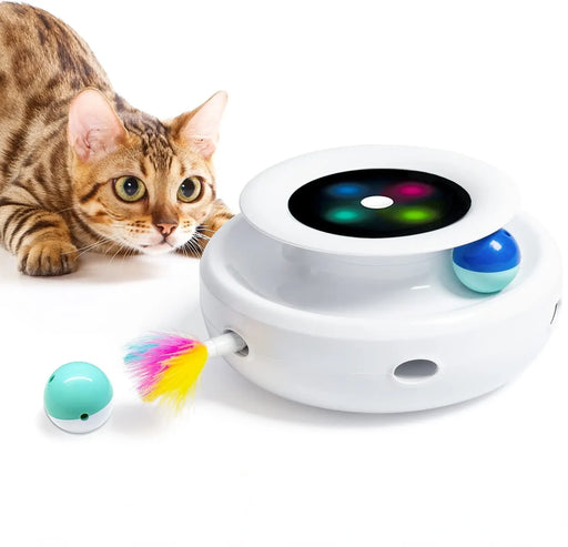 2 in 1 smart cat toy - MRSLM