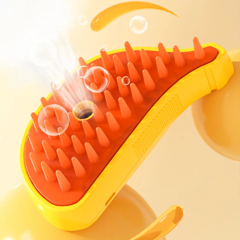 pet hair removal massage comb, view 5 - MRSLM