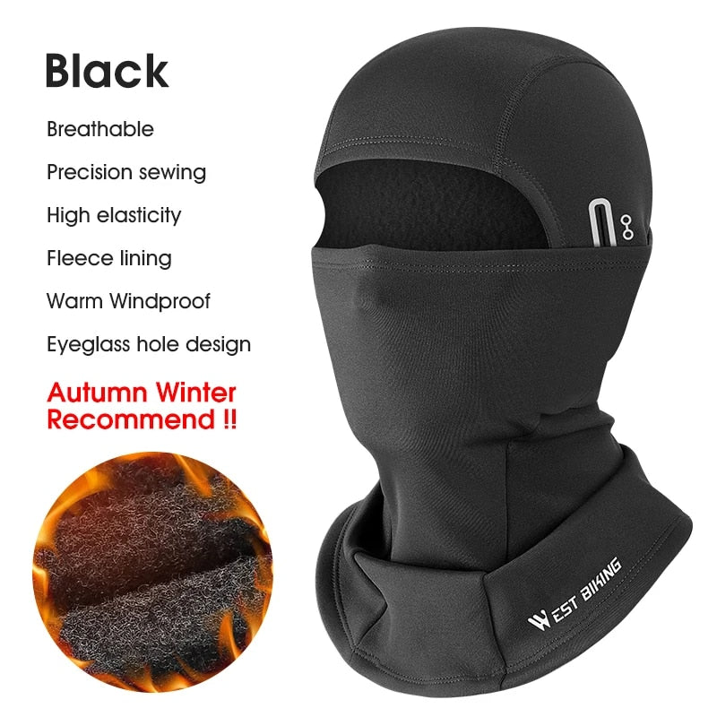 balaclava cycling cap, view 3 - MRSLM