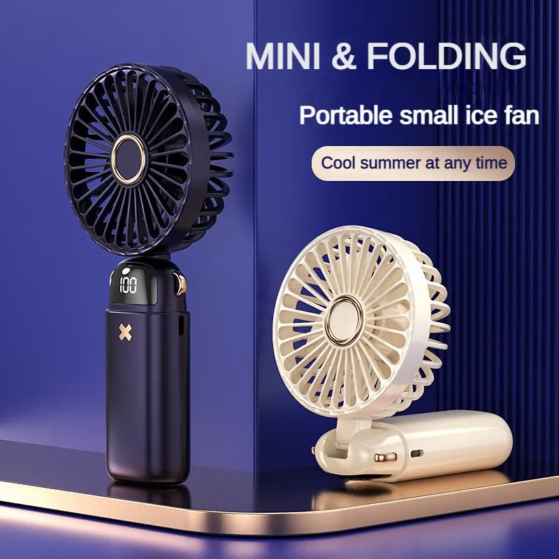 Portable USB Handheld Mini Fan with Phone Stand