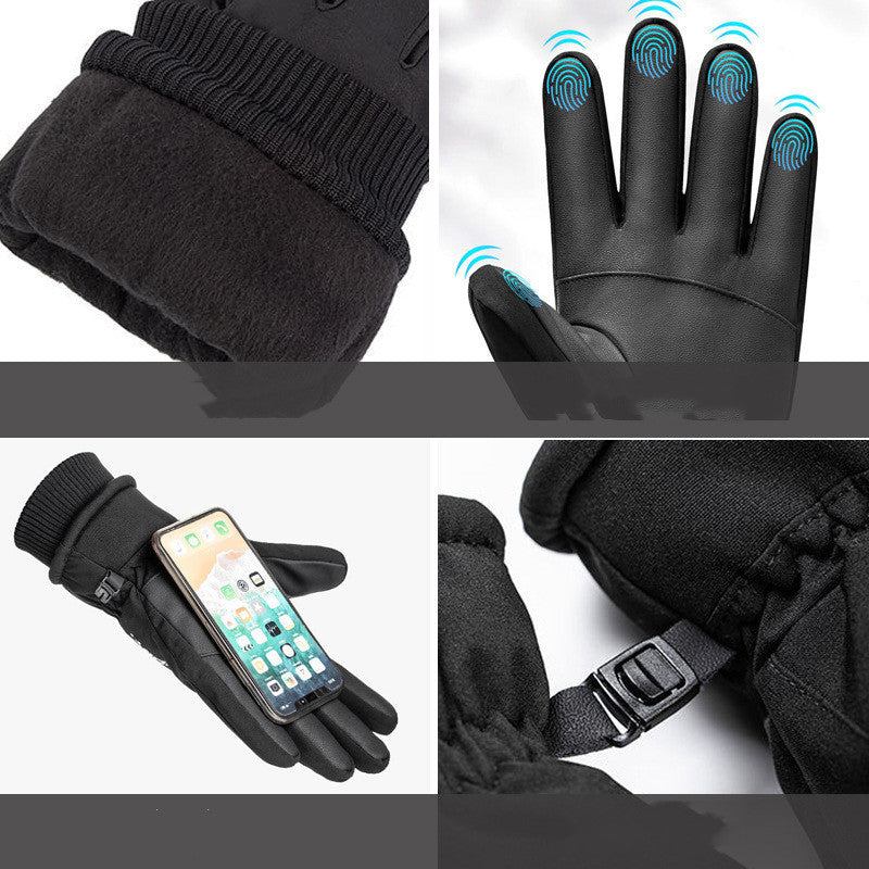 Sports ski cycling gloves, view 3 - MRSLM
