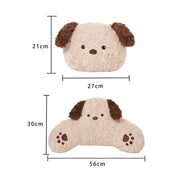 cartoon animal car neck and lumbar support pillow set, view 11 - MRSLM