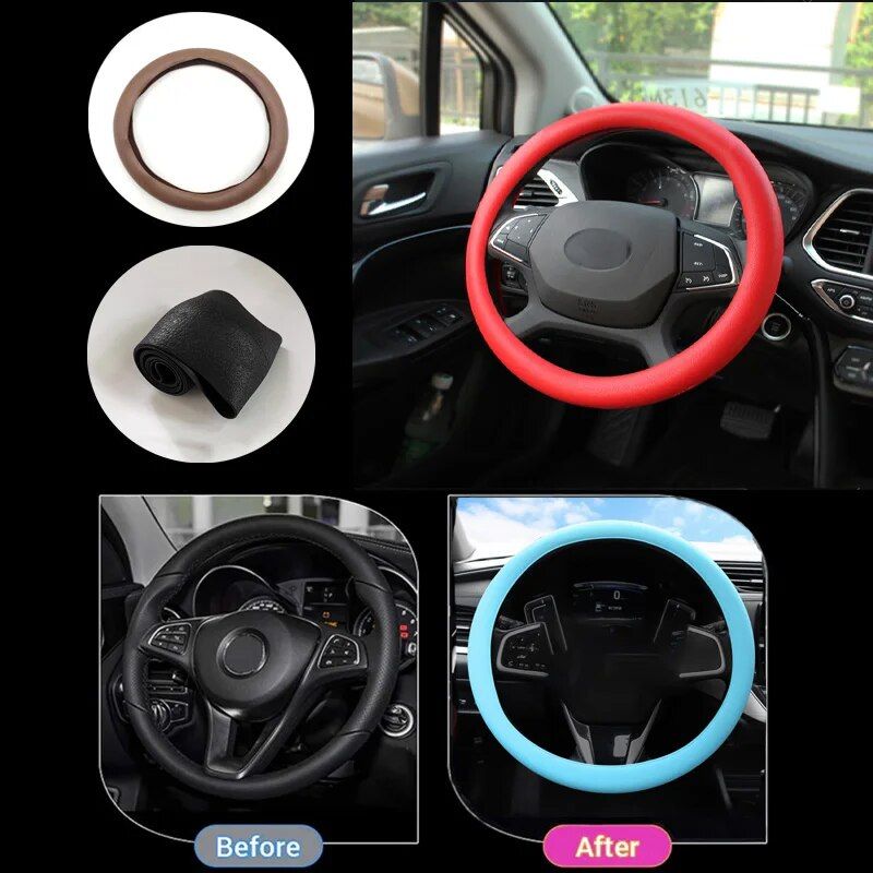 universal silicone steering wheel cover, view 17 - MRSLM