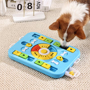 interactive dog puzzle slow feeder, view 5 - MRSLM