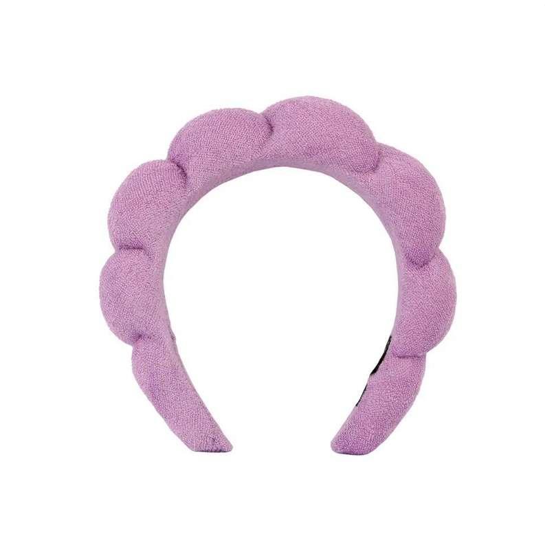 fluffy sponge headband for women, view 6 - MRSLM
