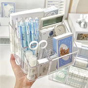 transparent desktop pen holder organizer - MRSLM