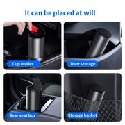 car trash bin with click lid, view 8 - MRSLM