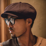 retro newsboy hat, view 7 - MRSLM