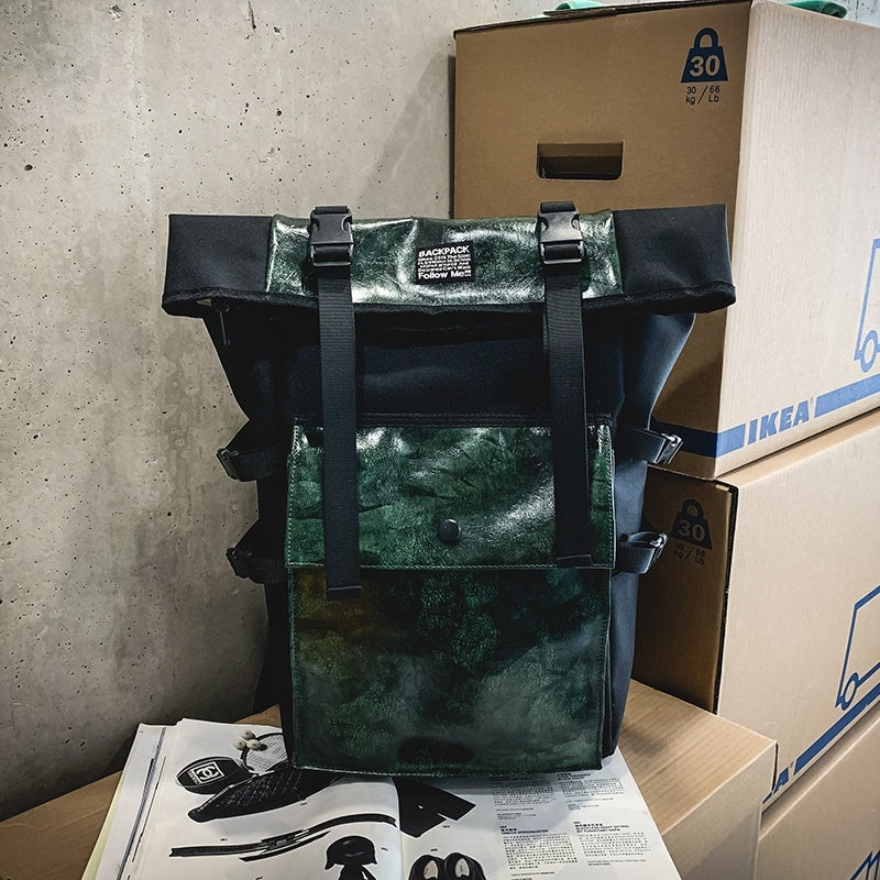 simple retro backpack, view 5 - MRSLM