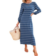 Striped pullover dress, view 5 - MRSLM