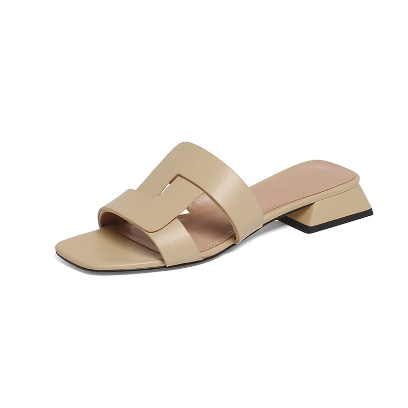 vintage leather sandals, view 2 - MRSLM