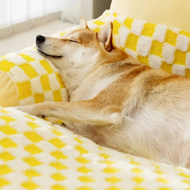 super soft winter warm pet bed, view 5 - MRSLM