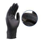 Disposable black nitrile gloves, view 8 - MRSLM
