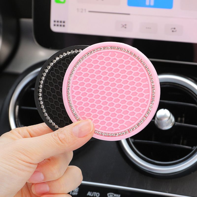 diamond car cup holder mat - MRSLM
