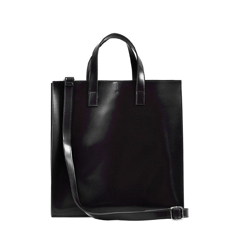 men's PU leather crossbody handbag, view 5 - MRSLM