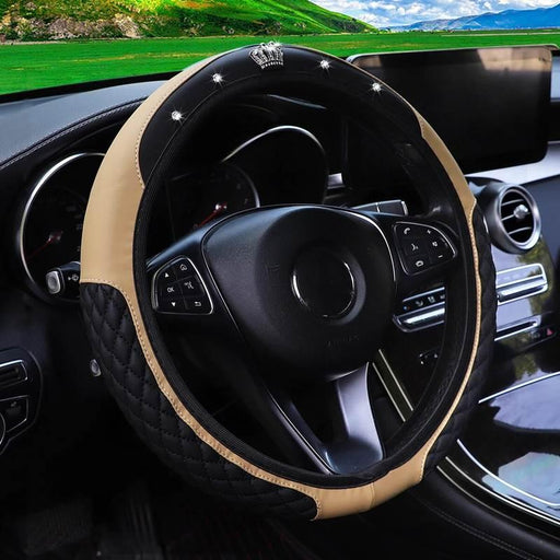 diamond crown steering wheel cover - MRSLM