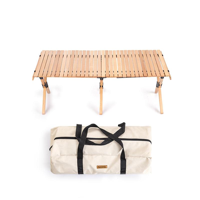 outdoor folding egg roll table, view 2 - MRSLM