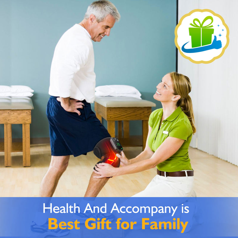 rechargeable heated knee and elbow wrap, view 7 - MRSLM