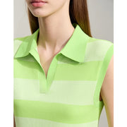 sleeveless knit sweater, view 7 - MRSLM
