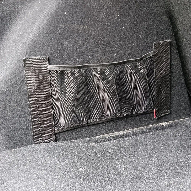 car trunk elastic mesh organizer, view 5 - MRSLM
