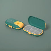 portable travel pill case with cutter, view 6 - MRSLM