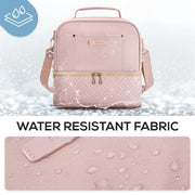 double-decker insulated lunch bag, view 7 - MRSLM