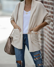 bat sleeve cardigan sweater coat for women, view 3 - MRSLM
