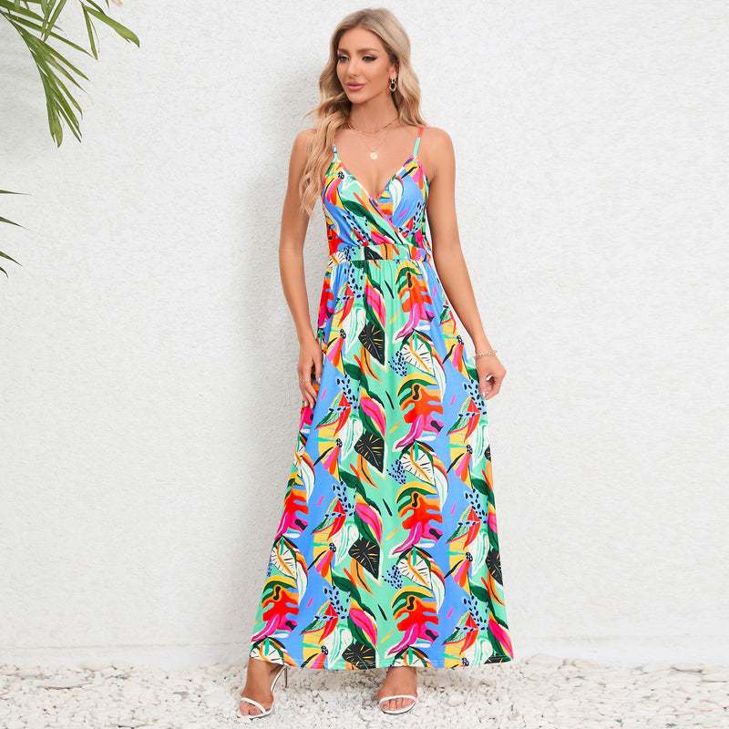 paisley long dress, view 25 - MRSLM