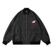 men's loose PU leather jacket - MRSLM