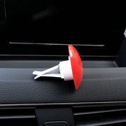 Red heart car air freshener clip, view 7 - MRSLM