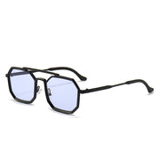 polygonal double bridge sunglasses, view 7 - MRSLM