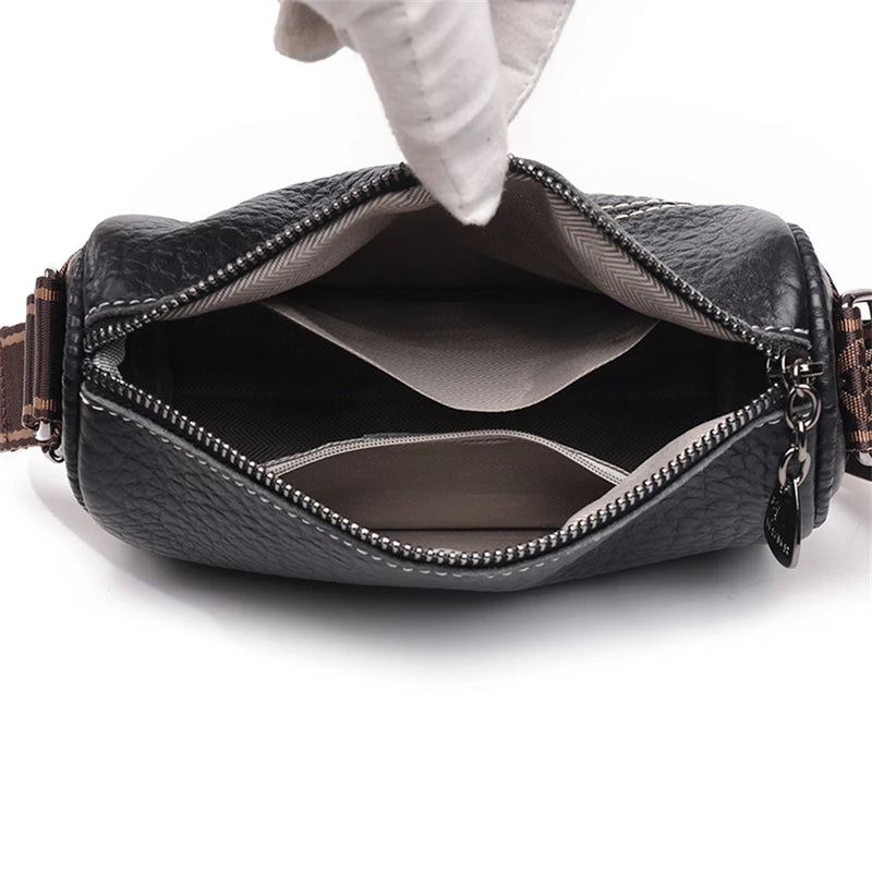 Genuine leather women's tote bag, view 11 - MRSLM
