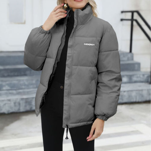 women's down cotton winter coat, view 3 - MRSLM