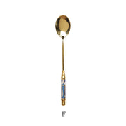 stainless steel dessert spoon, view 6 - MRSLM