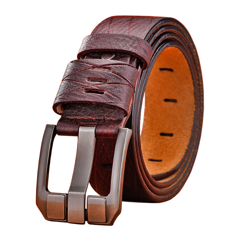 men's leather belt - MRSLM