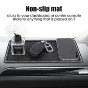 Sparkling diamond anti-slip car dashboard mat, view 5 - MRSLM
